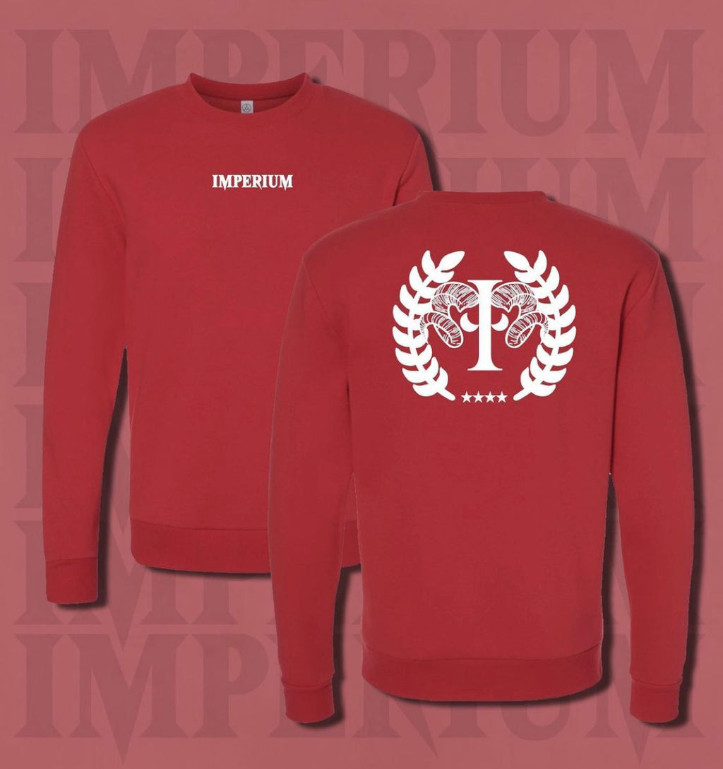 Red Imperium Crewneck